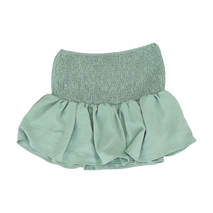 Green Mini Skort