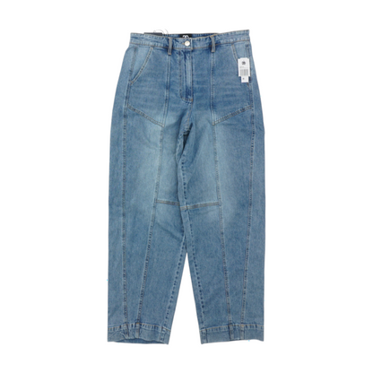 Blue Tapered Jeans