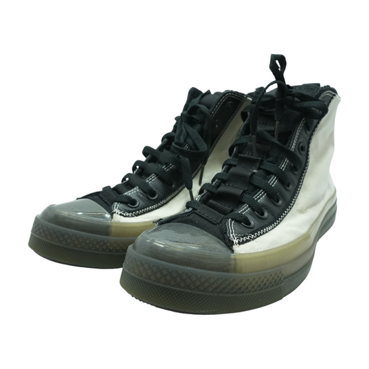 Gray High-Top Athletic Shoes