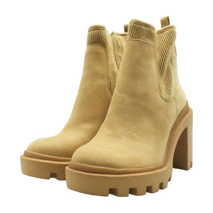 Beige Ankle Boots