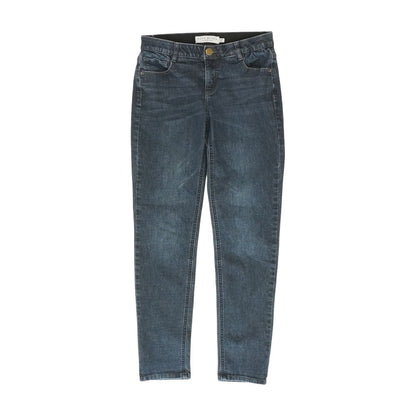 Blue Solid Jeans