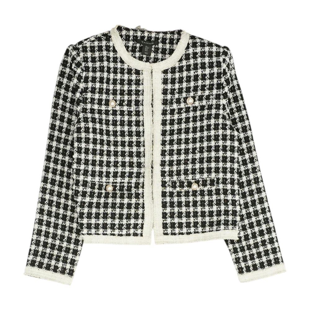 Black Check Jacket