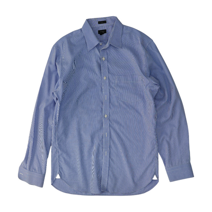 Blue Check Long Sleeve Button Down