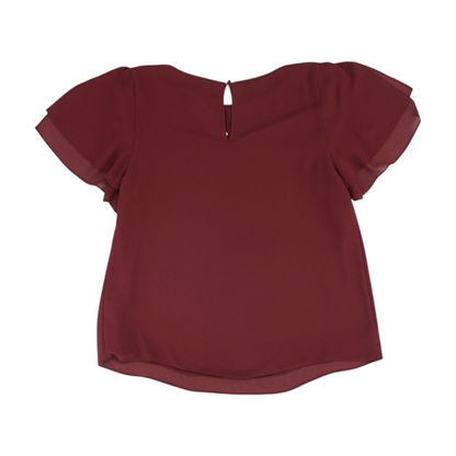 Maroon Blouse