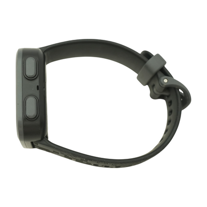 33mm Bounce Gray Smartwatch Black Band Small