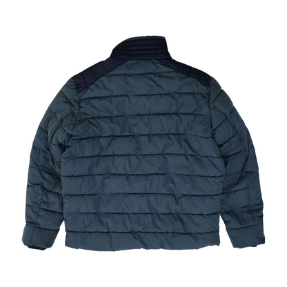 Gray Color Block Jacket