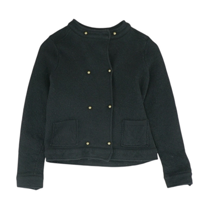 Black Solid Blazer