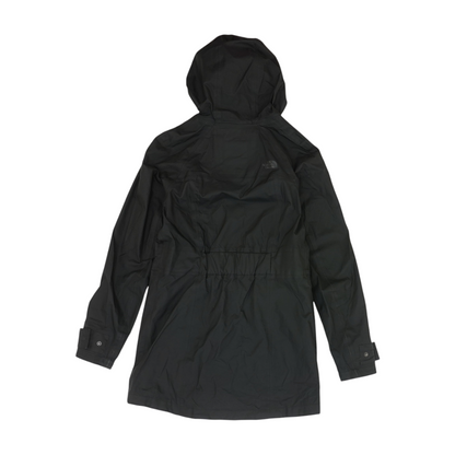 Black Solid Rain Jacket