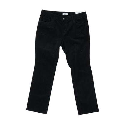 Black Five Pocket Bootcut Pants