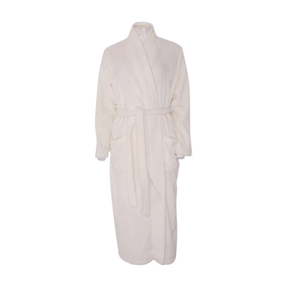 Ivory Solid Robe