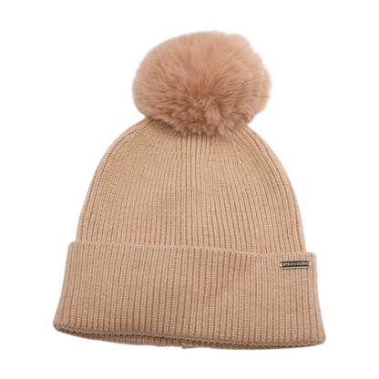 Beige Beanie