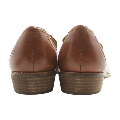 Tan Slip-On Flats