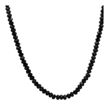 Black Spinel Spiritual Beads Necklace