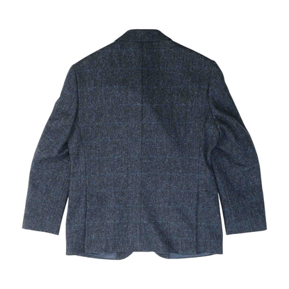Navy Short Solid Sport Coat