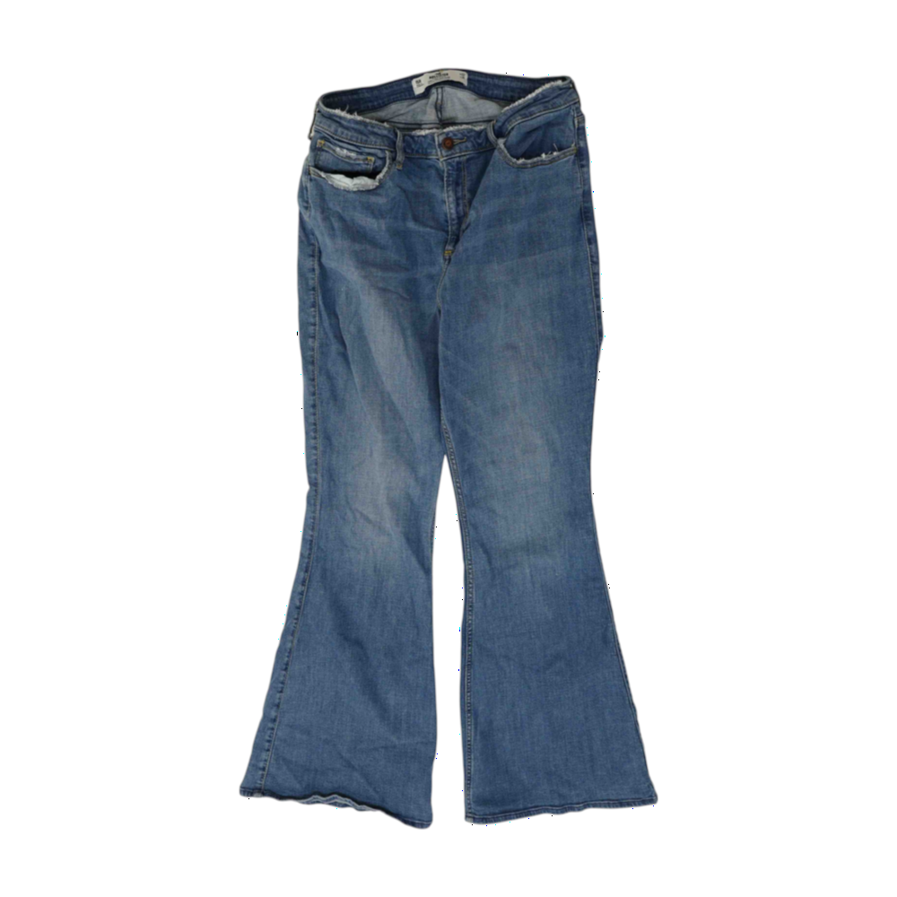 Blue Wide Leg Jeans