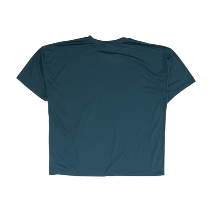 Blue Solid Active T-Shirt