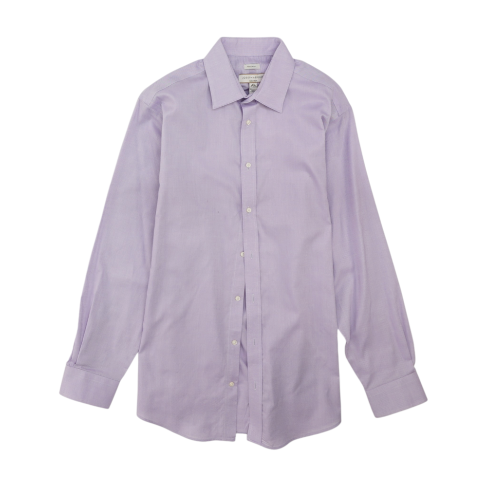 Lavender Solid Long Sleeve Button Down