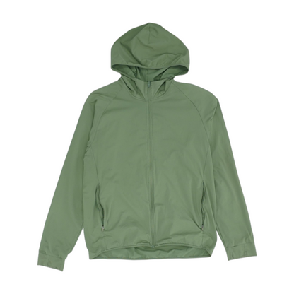 Green Solid Active Jacket