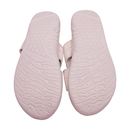 White Casual Slide Sandals