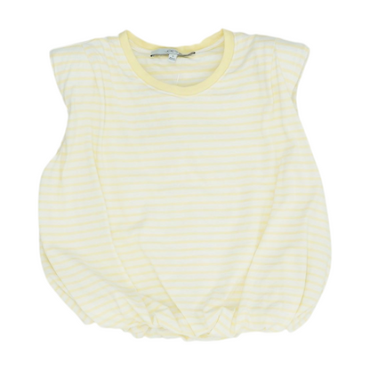 Yellow Striped Blouse