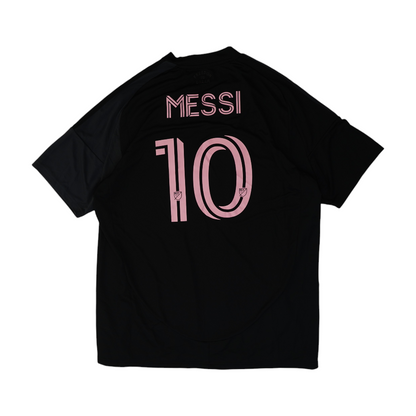 Men's Black Inter Miami Short Sleeve Jersey
