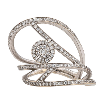 5/8 ctw 14K White Gold Diamond Fashion Ring
