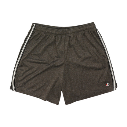 Brown Solid Active Shorts