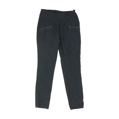 Black Solid Pants