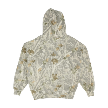 Beige Camo Hoodie Pullover