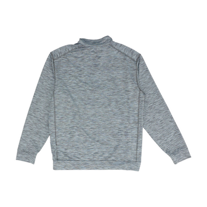 Navy Abstract 1/4 Zip Pullover