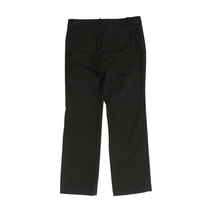 Black Solid Dress Pants