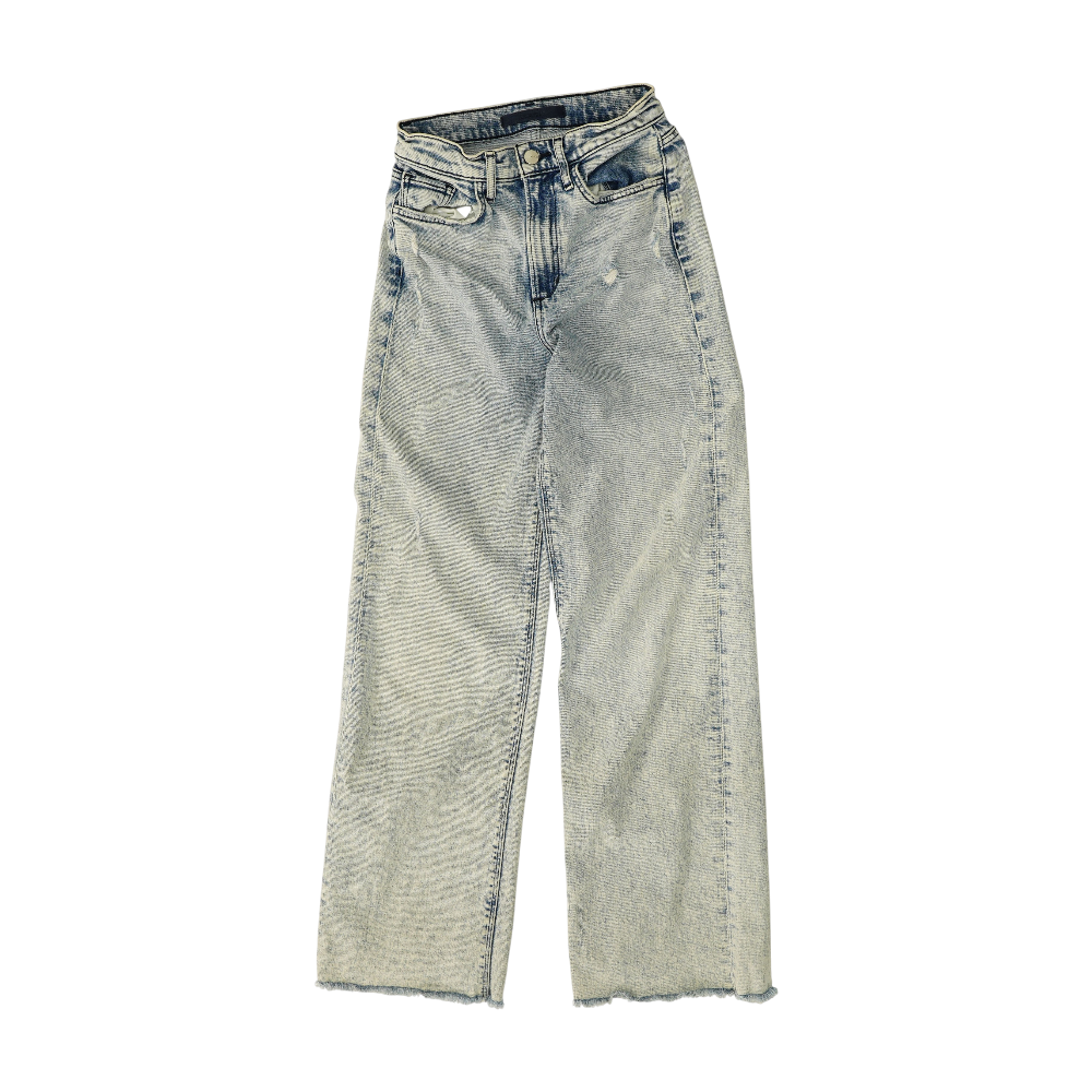 Blue Wide Leg Jeans