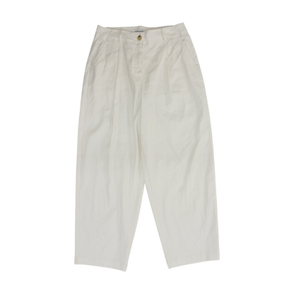 White Regular Pants