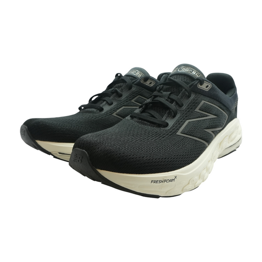 Black Phantom and Sea Salt Fresh Foam X 860v14 Low-Top Athletic Shoes