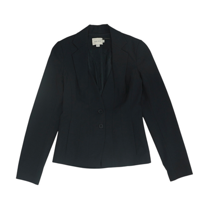 Black Solid Blazer