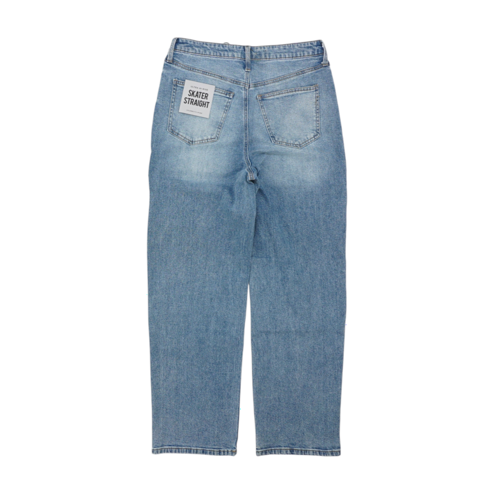 Blue Straight Jeans