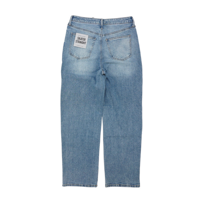 Blue Straight Jeans