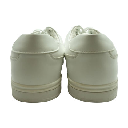 White Lace Up Casual Shoes