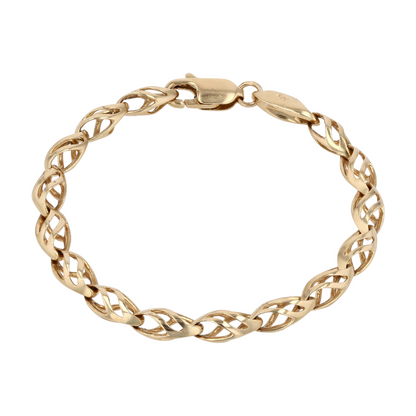 Yellow Gold Chain Bracelet