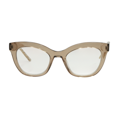 Beige SJLO6033 Cat Eye Prescription Eyewear