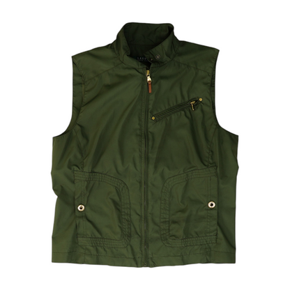 Green Solid Vest