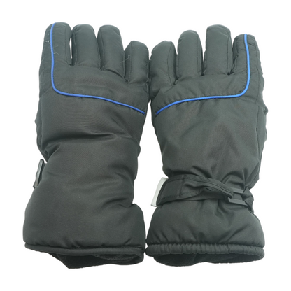 Black 100% Polyester Gloves