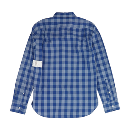 Blue Check Long Sleeve Button Down