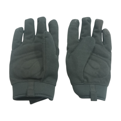 Black 100% Polyester Gloves