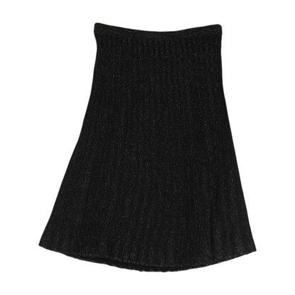 Black Striped Skirt