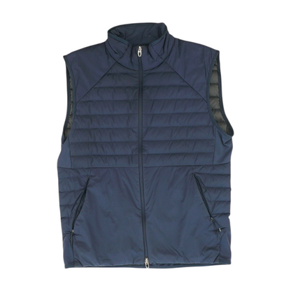 Navy Solid Active Vest