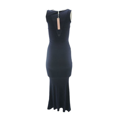 Navy Formal Maxi Dress