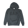Black Solid Hoodie Pullover