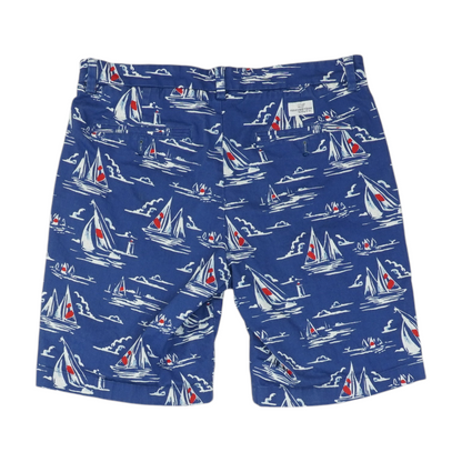 Blue Print Chino Shorts