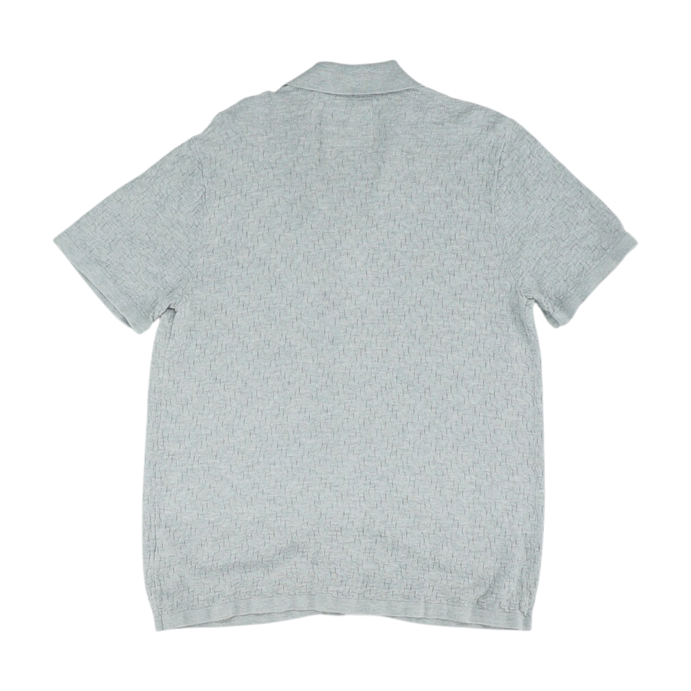 Gray Solid Cardigan Sweater